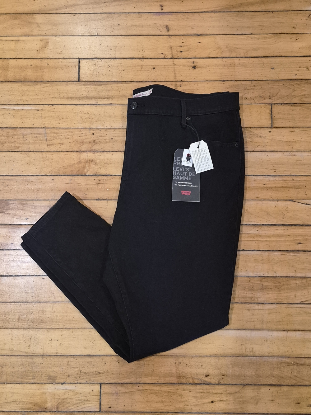 Plus Size Women's Levi's Premium Sculpt 721 High Rise Skinny Size 20